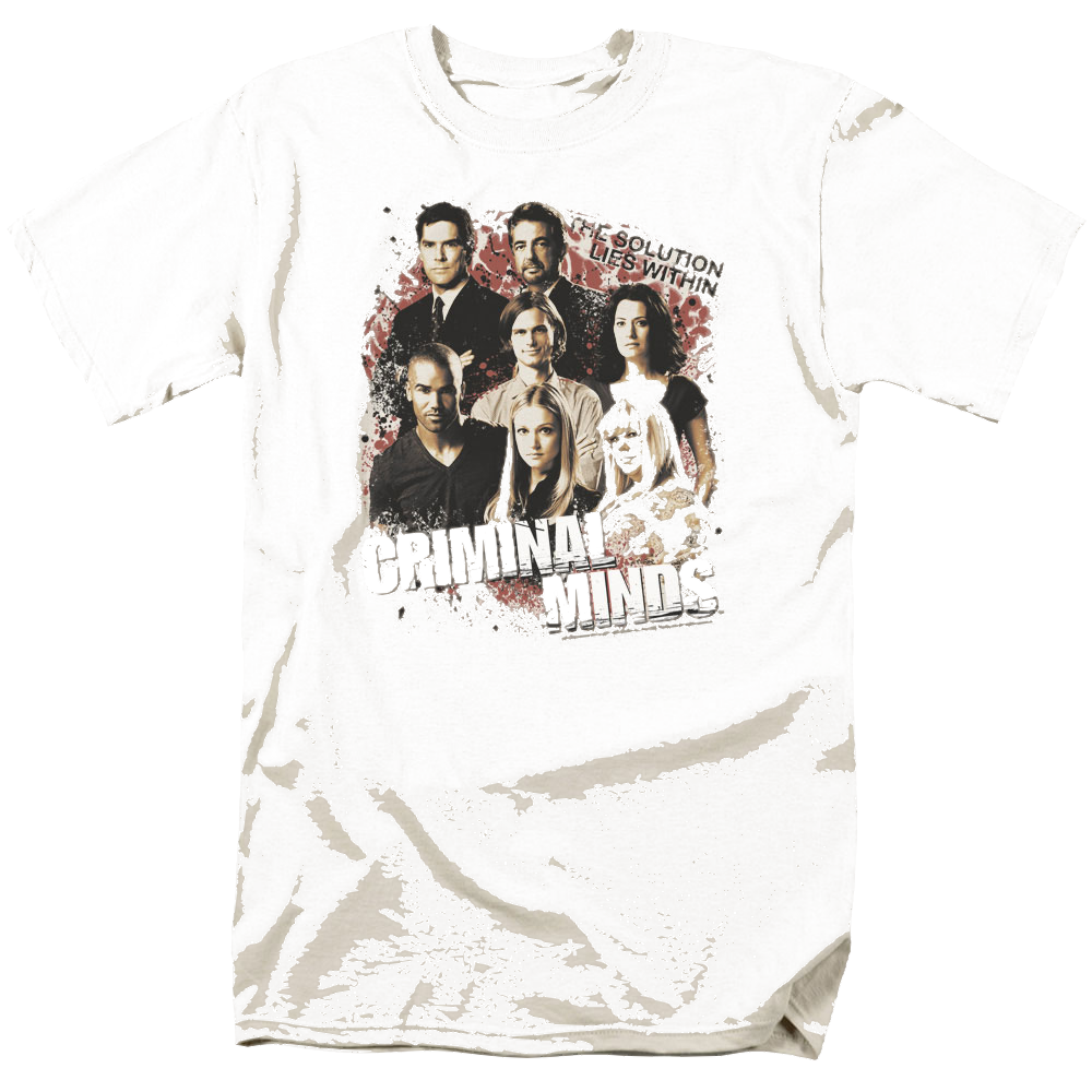 Criminal Minds Solution Lies Within - Men's Regular Fit T-Shirt Men's Regular Fit T-Shirt Criminal Minds