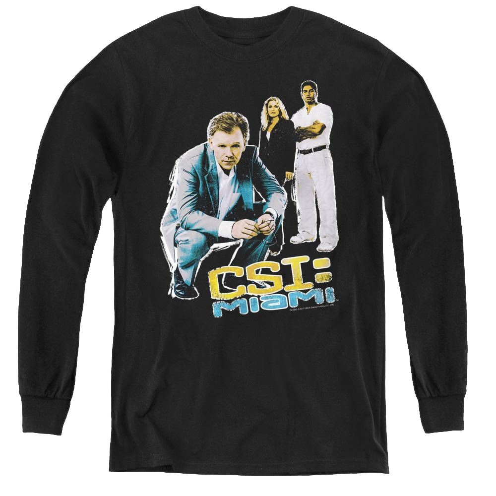 Csi Miami In Perspective - Youth Long Sleeve T-Shirt Youth Long Sleeve T-Shirt CSI