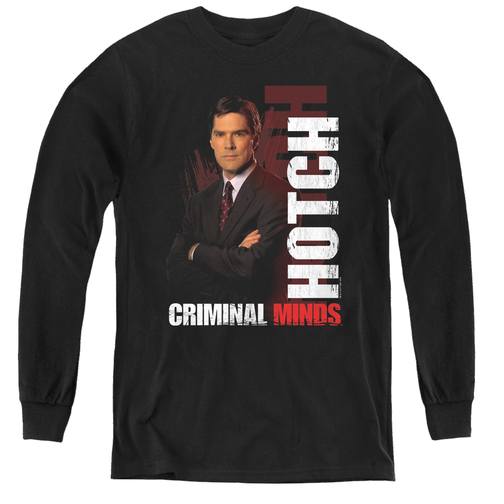 Criminal Minds Hotch - Youth Long Sleeve T-Shirt Youth Long Sleeve T-Shirt Criminal Minds
