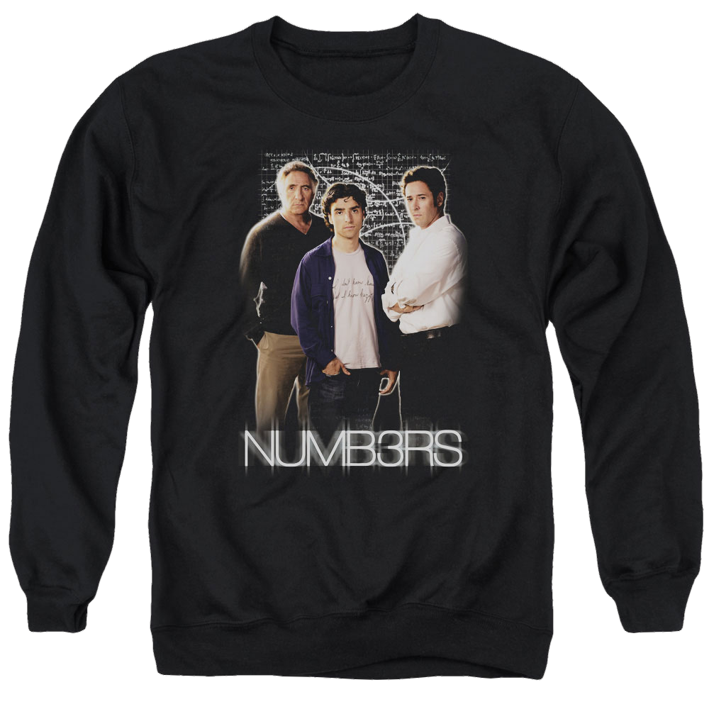 Numbers Equations - Men's Crewneck Sweatshirt Men's Crewneck Sweatshirt Numbers
