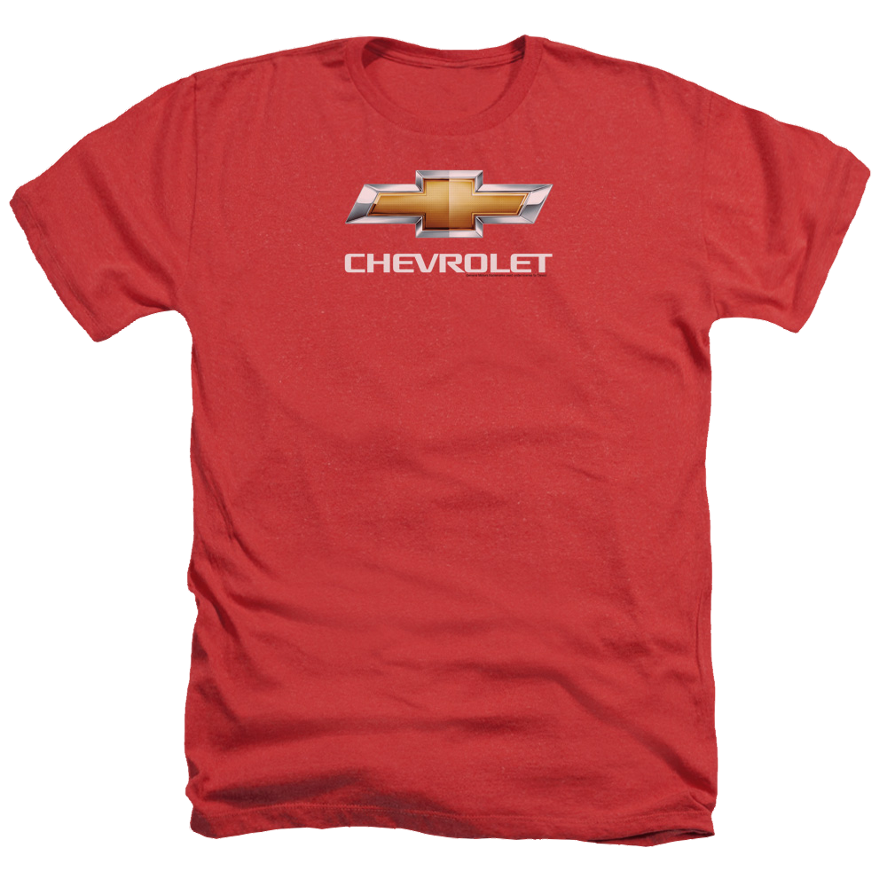 Chevrolet Chevy Bowtie Stacked - Men's Heather T-Shirt Men's Heather T-Shirt Chevrolet