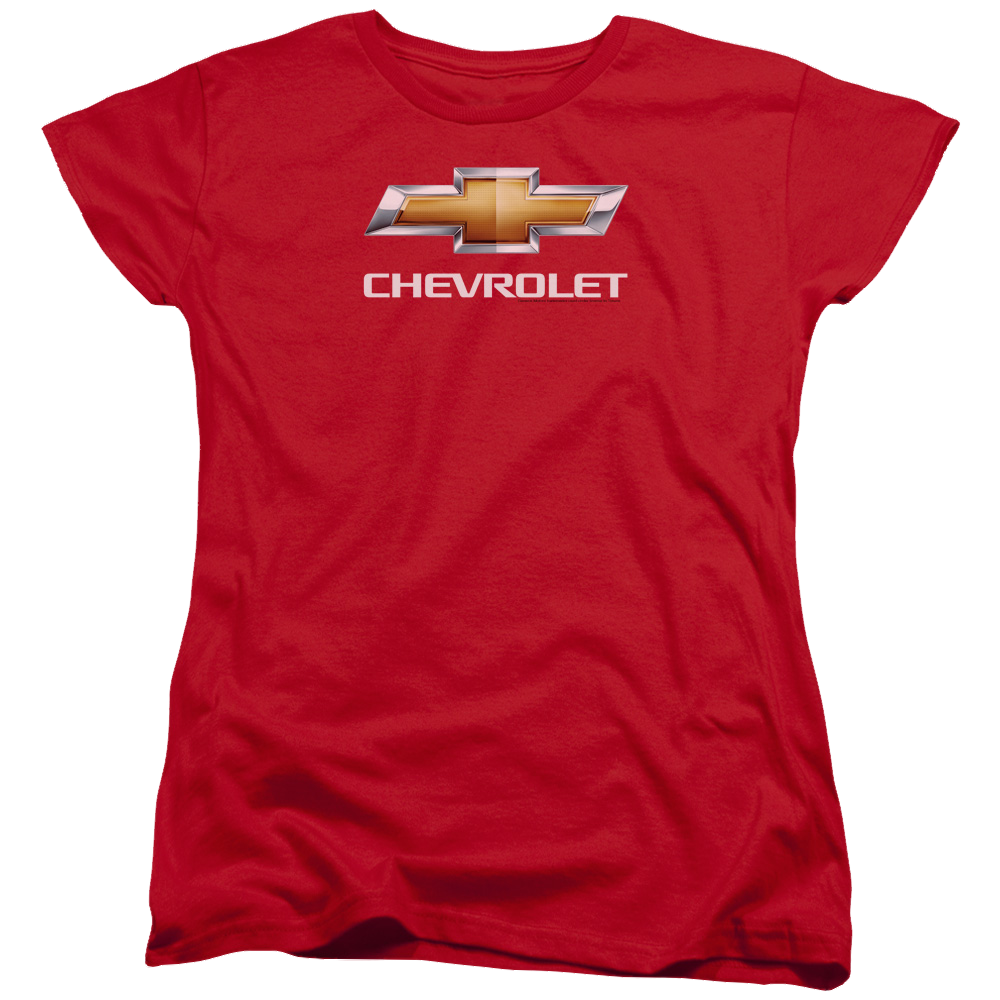 Chevrolet Chevy Bowtie Stacked - Women's T-Shirt Women's T-Shirt Chevrolet
