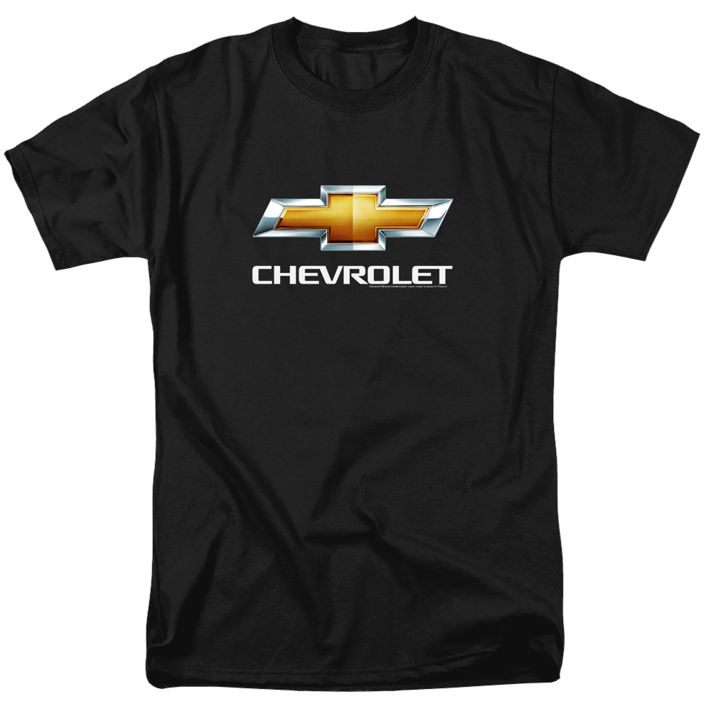 Chevrolet Chevy Bowtie Stacked - Men's Regular Fit T-Shirt Men's Regular Fit T-Shirt Chevrolet