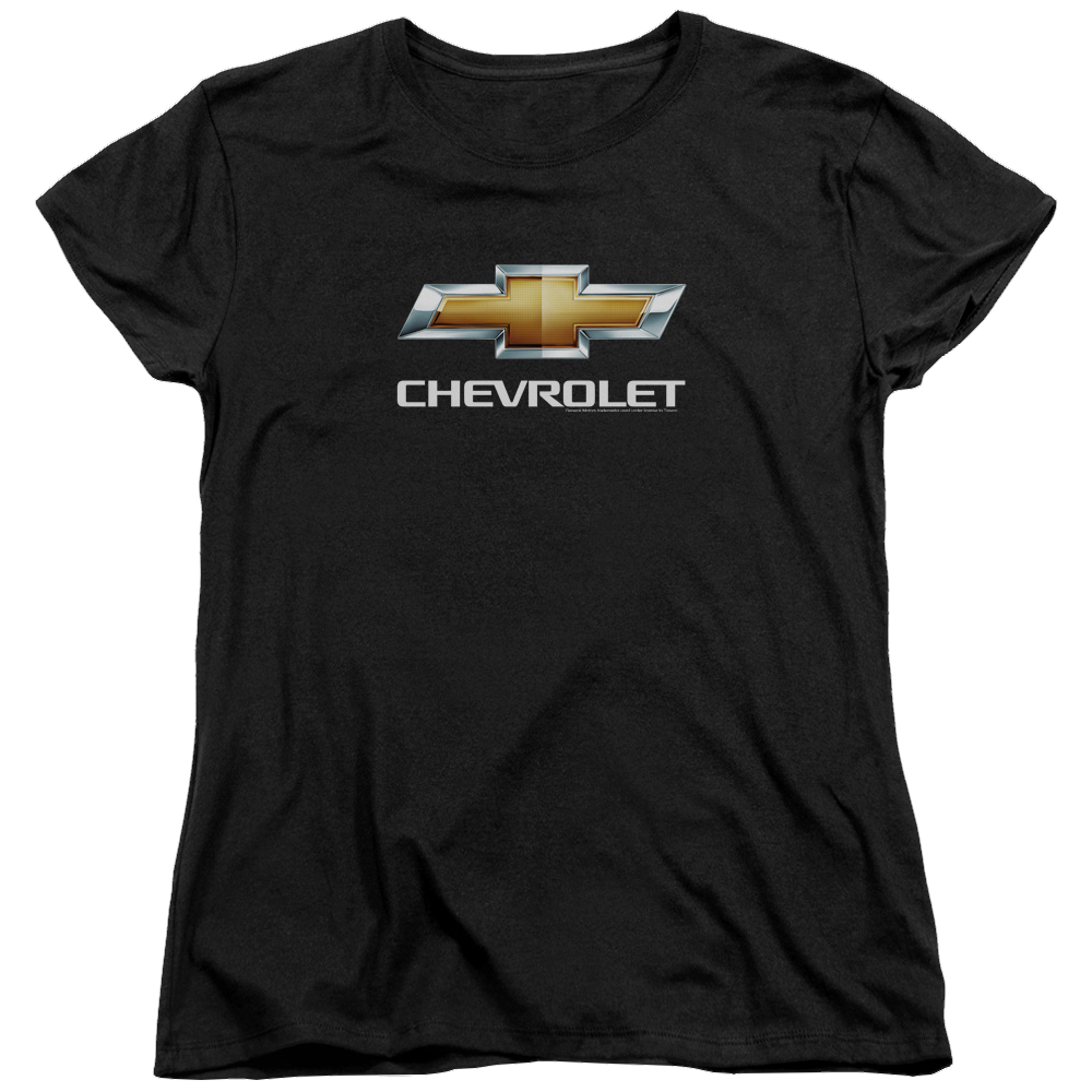 Chevrolet Chevy Bowtie Stacked - Women's T-Shirt Women's T-Shirt Chevrolet
