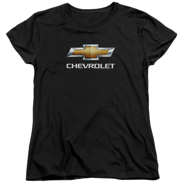 Chevrolet Chevy Bowtie Stacked - Women's T-Shirt Women's T-Shirt Chevrolet