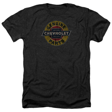 Chevrolet Genuine Chevy Parts Distressed Sign - Men's Heather T-Shirt Men's Heather T-Shirt Chevrolet