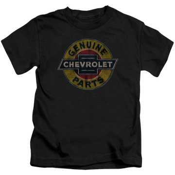 Chevrolet Genuine Chevy Parts Distressed Sign - Kid's T-Shirt (Ages 4-7) Kid's T-Shirt (Ages 4-7) Chevrolet