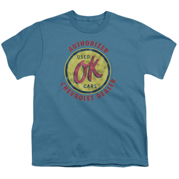 Chevrolet Chevy Ok Used Cars - Youth T-Shirt (Ages 8-12) Youth T-Shirt (Ages 8-12) Chevrolet