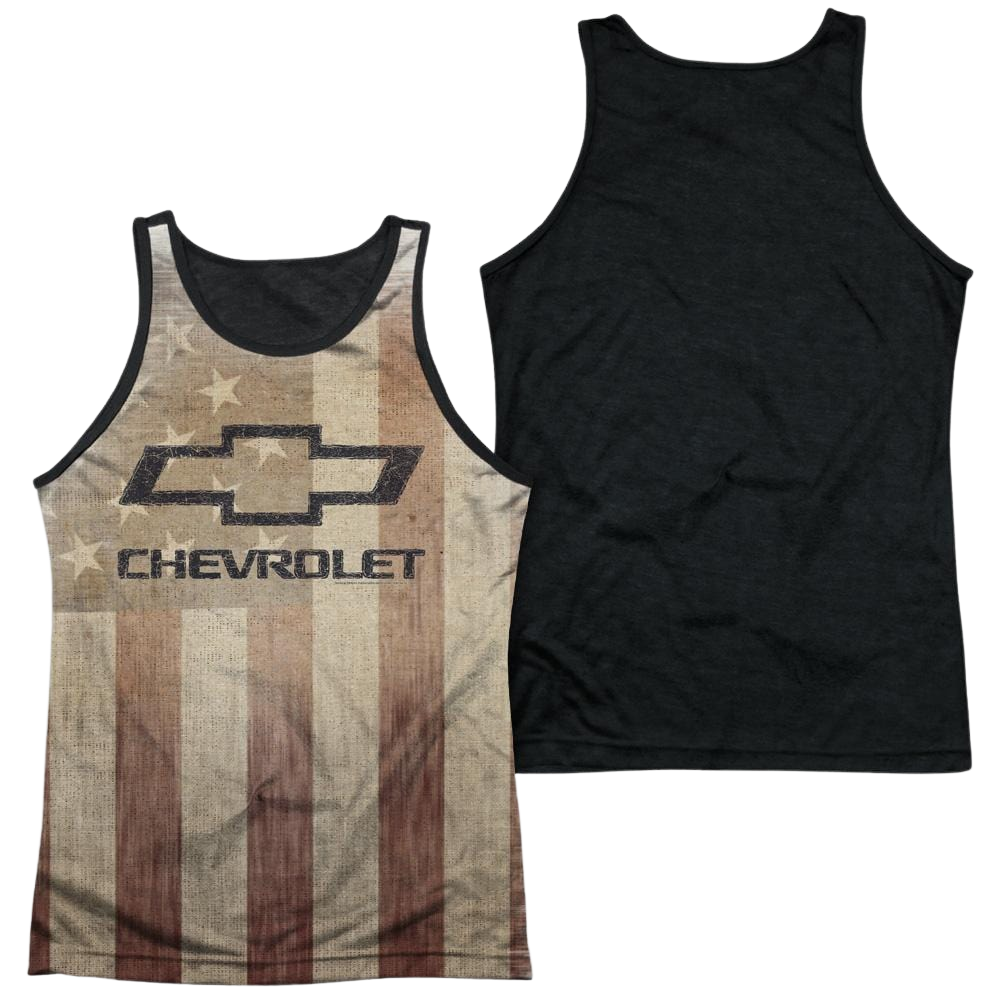 Chevrolet American Pride Men's Black Back Tank Men's Black Back Tank Chevrolet
