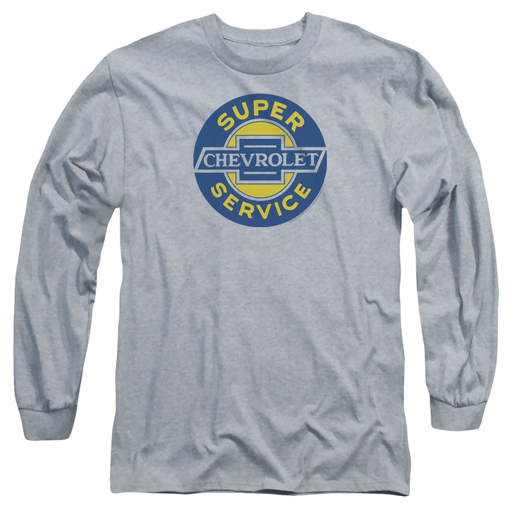 Chevrolet Chevy Super Service - Men's Long Sleeve T-Shirt Men's Long Sleeve T-Shirt Chevrolet