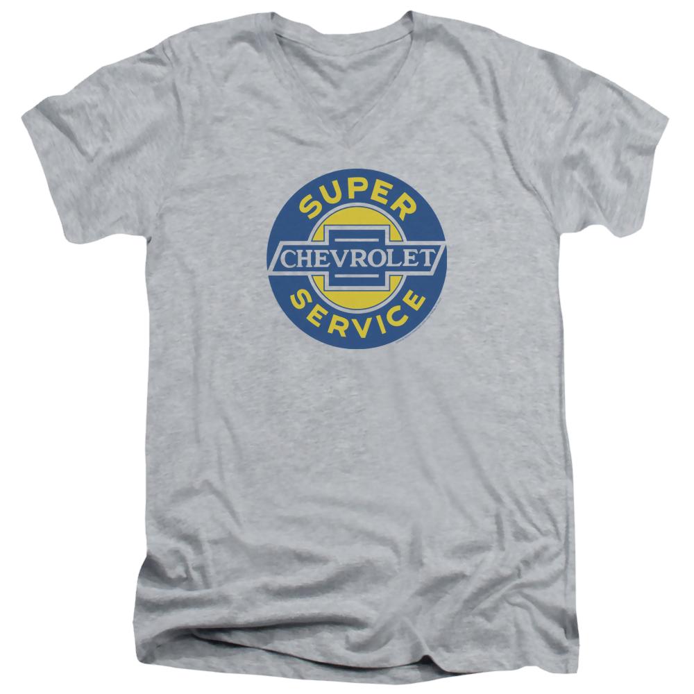 Chevrolet Chevy Super Service - Men's V-Neck T-Shirt Men's V-Neck T-Shirt Chevrolet