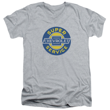Chevrolet Chevy Super Service - Men's V-Neck T-Shirt Men's V-Neck T-Shirt Chevrolet