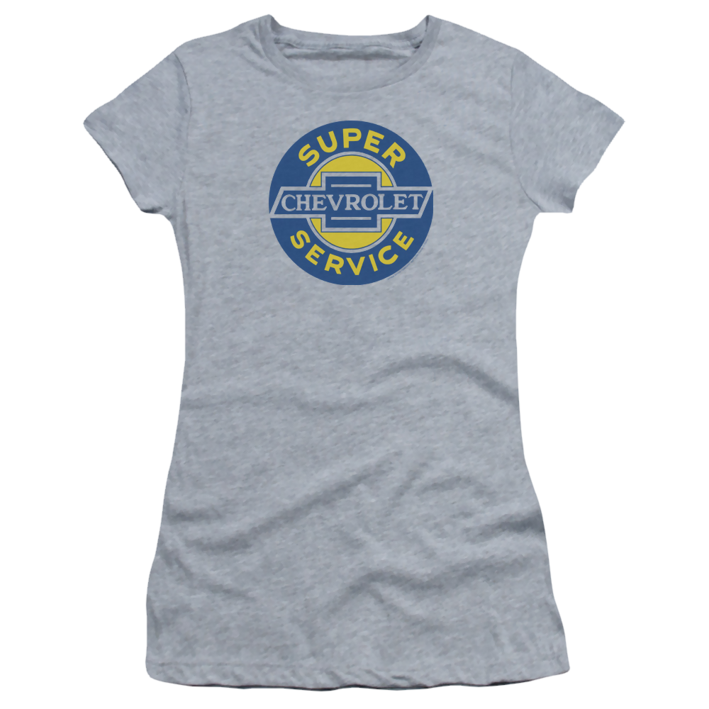 Chevrolet Chevy Super Service - Juniors T-Shirt Juniors T-Shirt Chevrolet