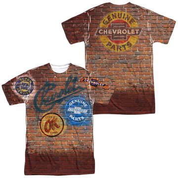Chevrolet Chevy Shop Wall Men's All Over Print T-Shirt Men's All-Over Print T-Shirt Chevrolet