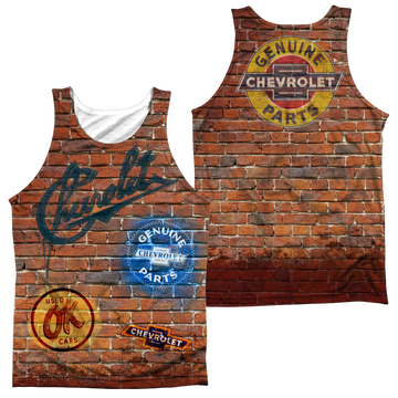 Chevrolet Chevy Shop Wall Men's All Over Print Tank Men's All Over Print Tank Chevrolet