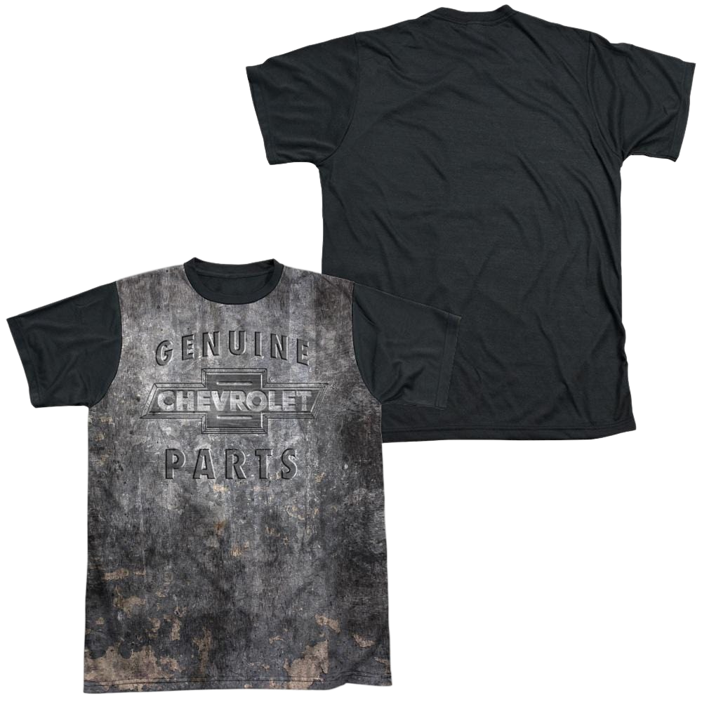 Chevrolet Metal Bowtie - Men's Black Back T-Shirt Men's Black Back T-Shirt Chevrolet