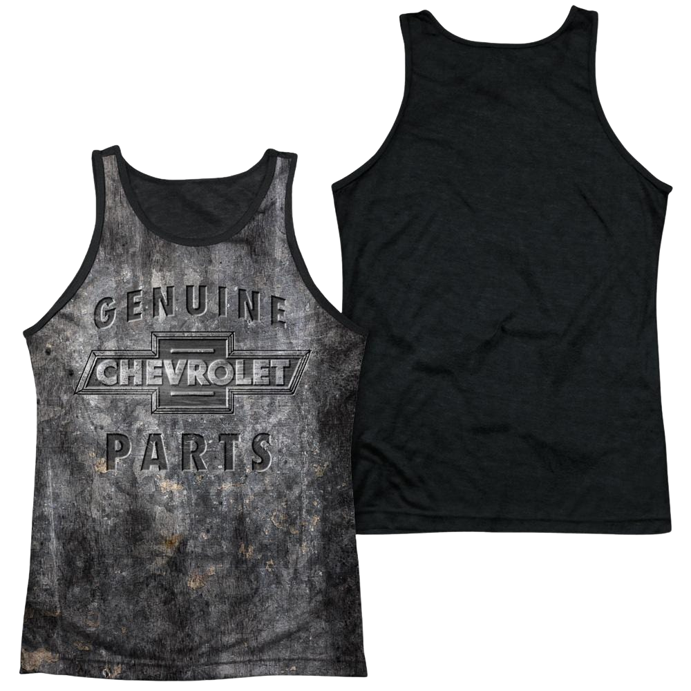Chevrolet Metal Bowtie Men's Black Back Tank Men's Black Back Tank Chevrolet
