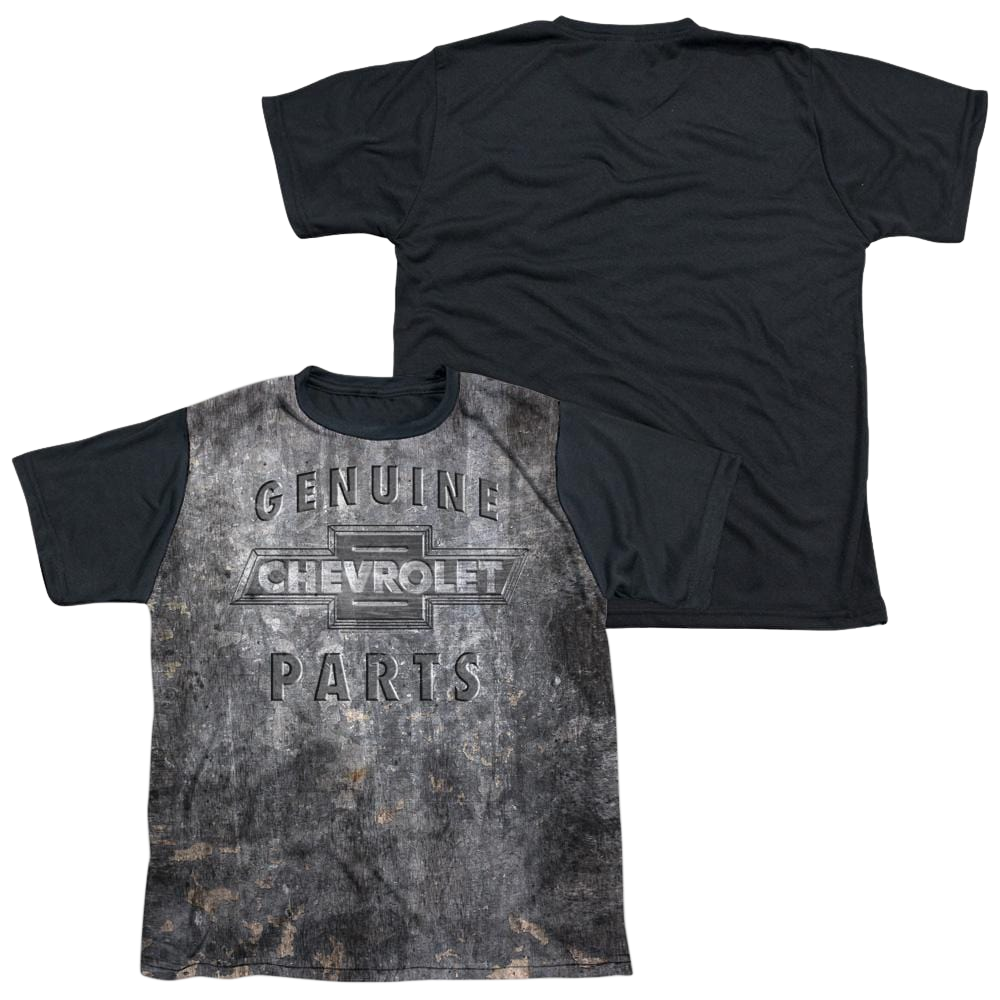 Chevrolet Metal Bowtie - Youth Black Back T-Shirt (Ages 8-12) Youth Black Back T-Shirt (Ages 8-12) Chevrolet
