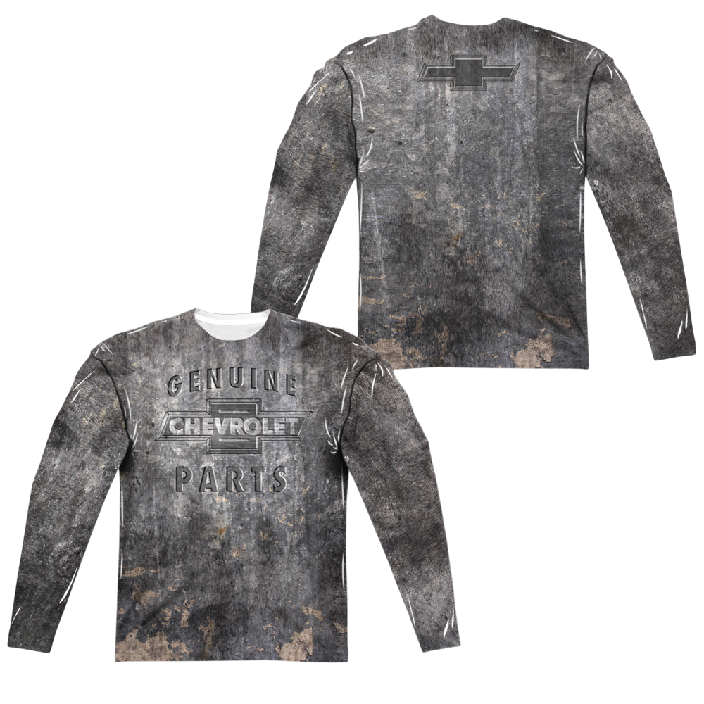 Chevrolet Metal Bowtie Men's All-Over Print T-Shirt Men's All-Over Print Long Sleeve Chevrolet