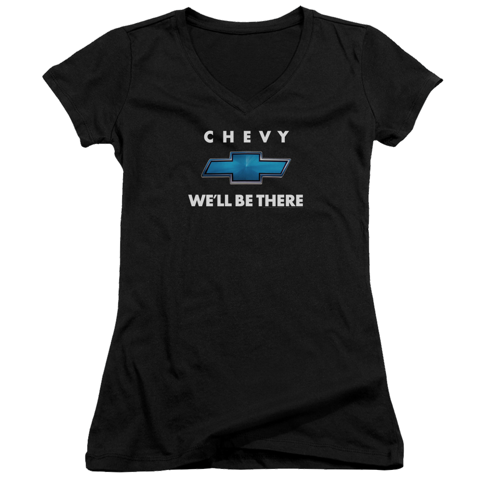 Chevrolet Well Be There - Juniors V-Neck T-Shirt Juniors V-Neck T-Shirt Chevrolet