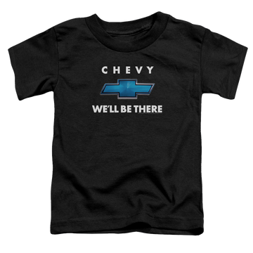 Black toddler t-shirt with Chevrolet Well Be There graphic