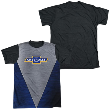 Chevrolet Shiny Chevy Logo - Men's Black Back T-Shirt Men's Black Back T-Shirt Chevrolet