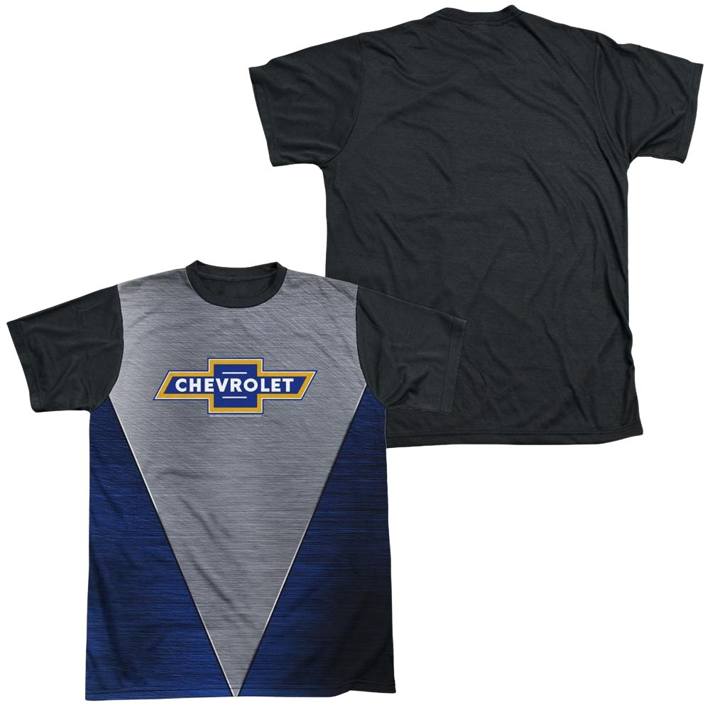 Chevrolet Shiny Chevy Logo - Men's Black Back T-Shirt Men's Black Back T-Shirt Chevrolet