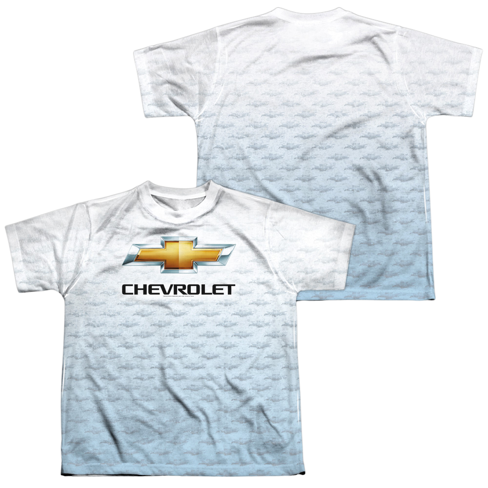 Chevrolet Heartbeat Road - Youth All-Over Print T-Shirt (Ages 8-12) Youth All-Over Print T-Shirt (Ages 8-12) Chevrolet