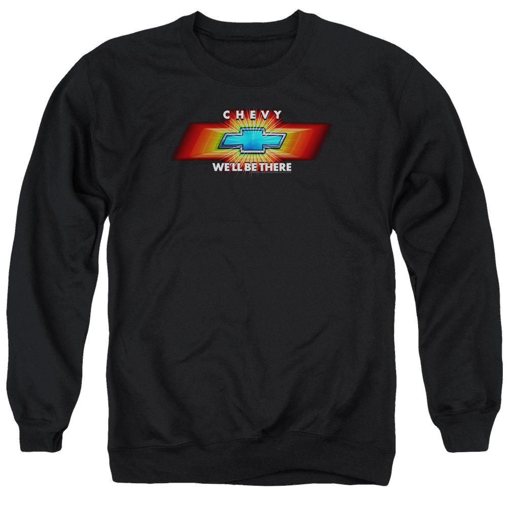 Chevrolet Chevy Well Be There Tv Spot - Men's Crewneck Sweatshirt Men's Crewneck Sweatshirt Chevrolet