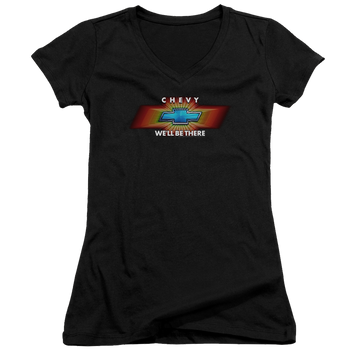 Chevrolet Chevy Well Be There Tv Spot - Juniors V-Neck T-Shirt Juniors V-Neck T-Shirt Chevrolet