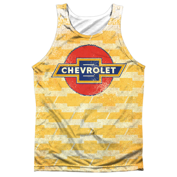Chevrolet Chevy - Chevy Repeat Adult Tank men's all-over print tank