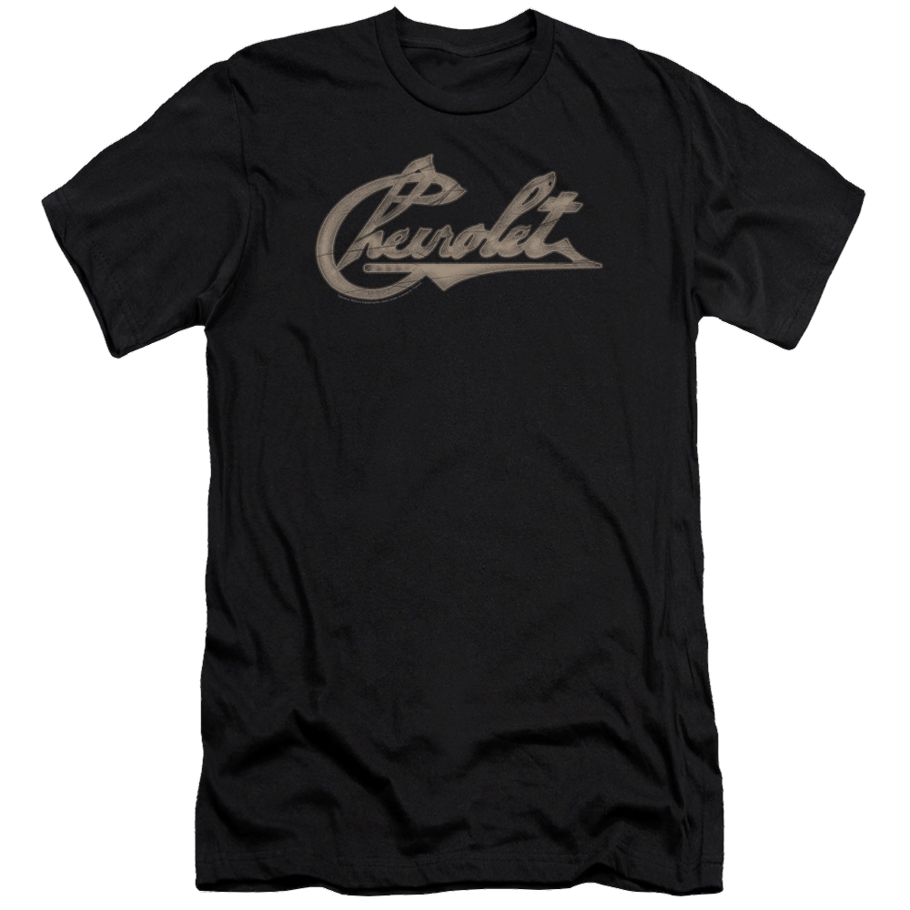 Chevrolet Chevy Script - Men's Premium Slim Fit T-Shirt Men's Premium Slim Fit T-Shirt Chevrolet