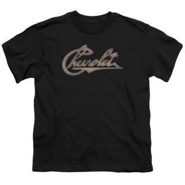 Chevrolet Chevy Script - Youth T-Shirt (Ages 8-12) Youth T-Shirt (Ages 8-12) Chevrolet