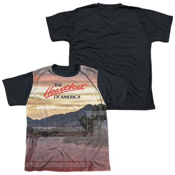 Chevrolet Heartbeat Road - Youth Black Back T-Shirt (Ages 8-12) Youth Black Back T-Shirt (Ages 8-12) Chevrolet