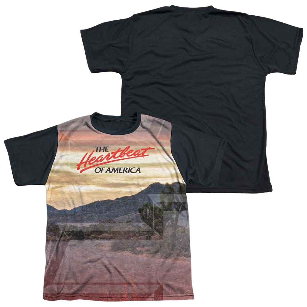 Chevrolet Heartbeat Road - Youth Black Back T-Shirt (Ages 8-12) Youth Black Back T-Shirt (Ages 8-12) Chevrolet