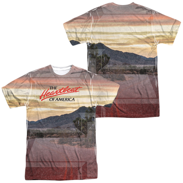 Chevrolet Heartbeat Road (Front/Back Print) - Men's All-Over Print T-Shirt Men's All-Over Print T-Shirt Chevrolet