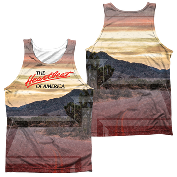 Chevrolet Heartbeat Road (Front/Back Print) - Men's All Over Print Tank Top Men's All Over Print Tank Chevrolet