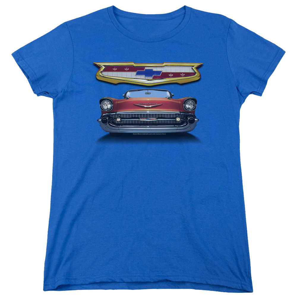 Chevrolet 1957 Bel Air Grille - Women's T-Shirt Women's T-Shirt Chevrolet