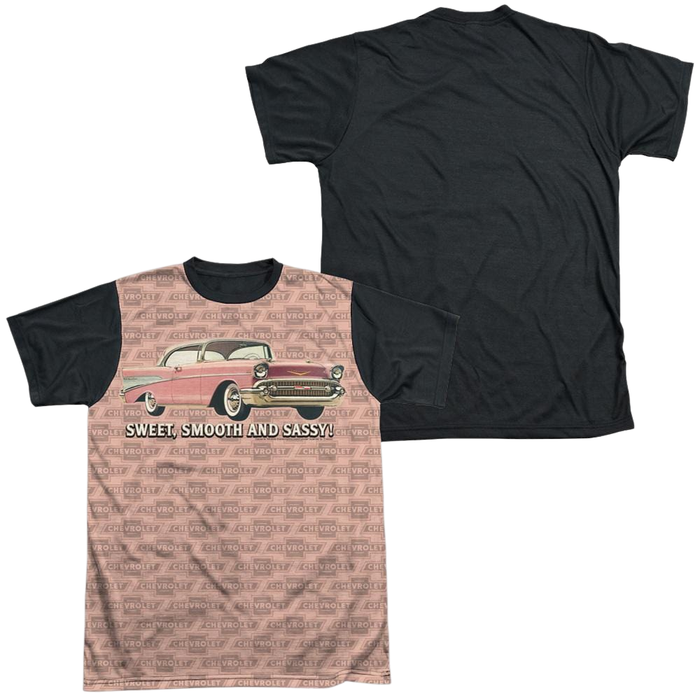 Chevrolet Pink And Black Days - Men's Black Back T-Shirt Men's Black Back T-Shirt Chevrolet