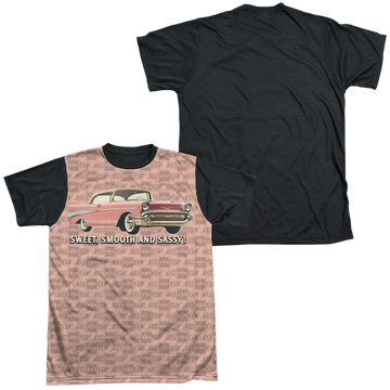 Chevrolet Pink And Black Days men's black back t-shirt