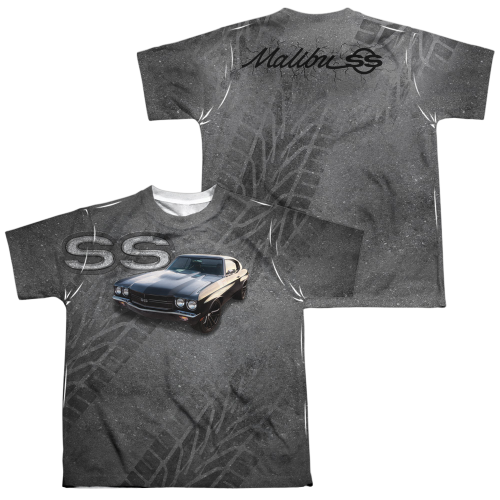 Chevrolet Muscle Chevelle Ss - Youth All-Over Print T-Shirt (Ages 8-12) Youth All-Over Print T-Shirt (Ages 8-12) Chevrolet