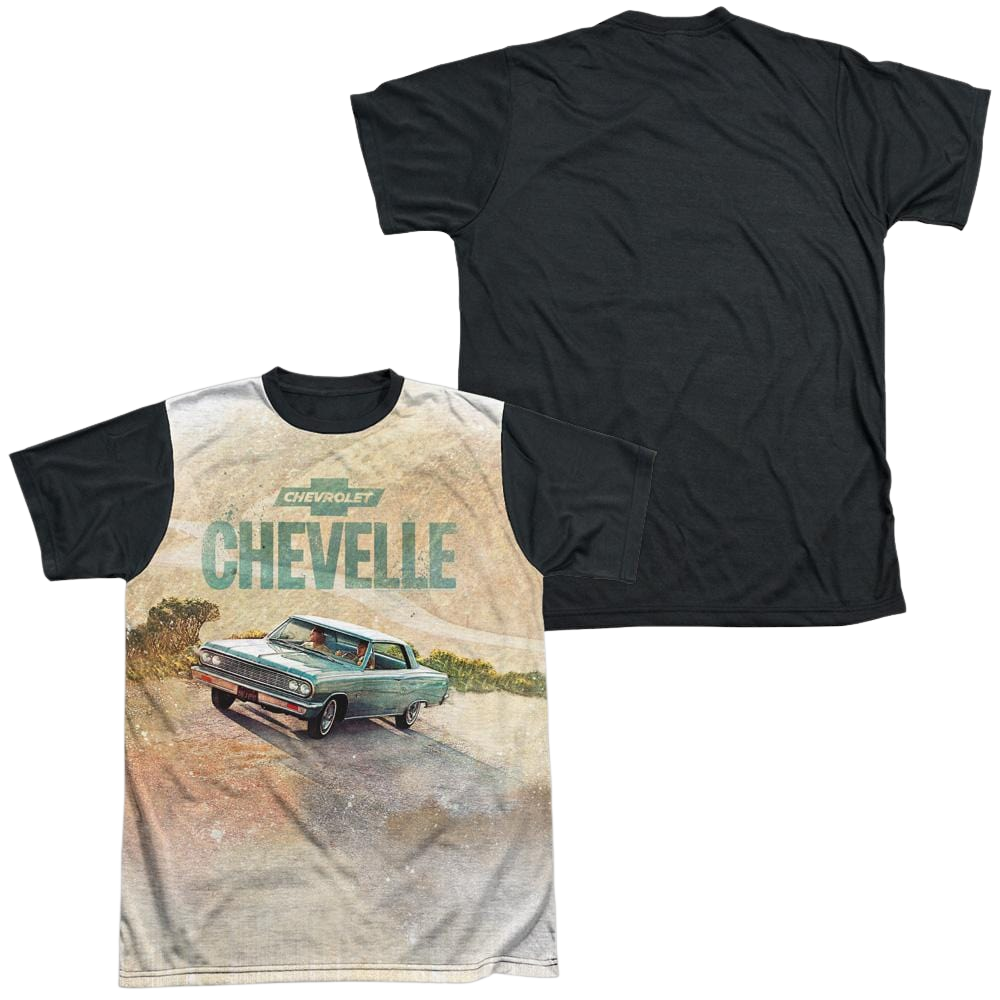 Chevrolet Winding Road - Men's Black Back T-Shirt Men's Black Back T-Shirt Chevrolet
