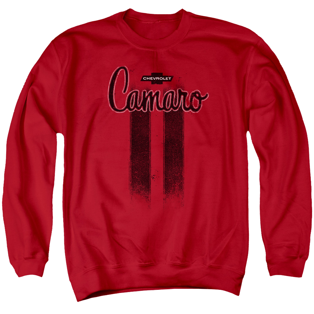 Chevrolet Camaro Stripes - Men's Crewneck Sweatshirt Men's Crewneck Sweatshirt Chevrolet