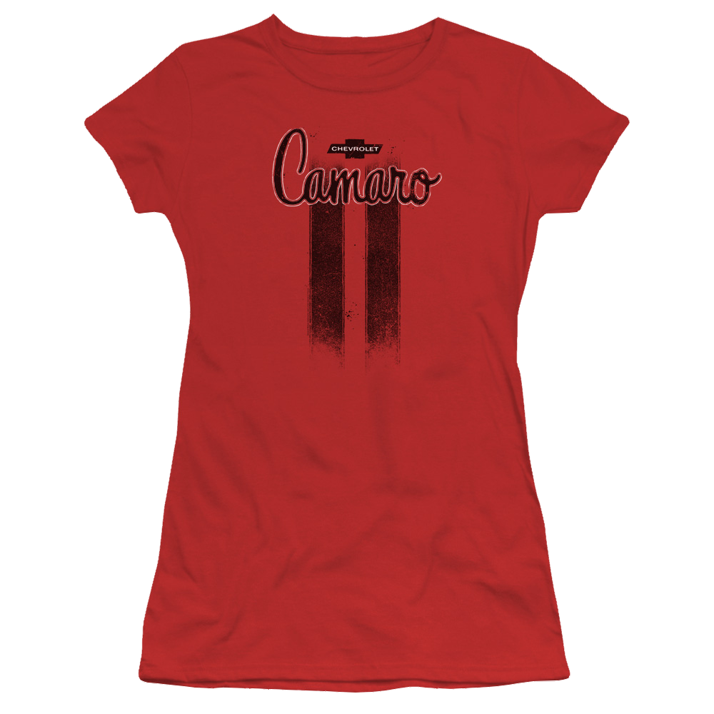 Chevrolet Camaro Stripes - Juniors T-Shirt Juniors T-Shirt Chevrolet
