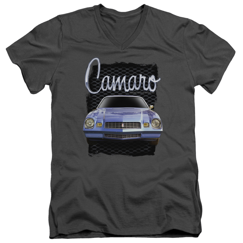 Chevrolet Yellow Camaro - Men's V-Neck T-Shirt Men's V-Neck T-Shirt Chevrolet