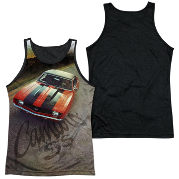 Chevrolet Camaro Ss men's black back tank