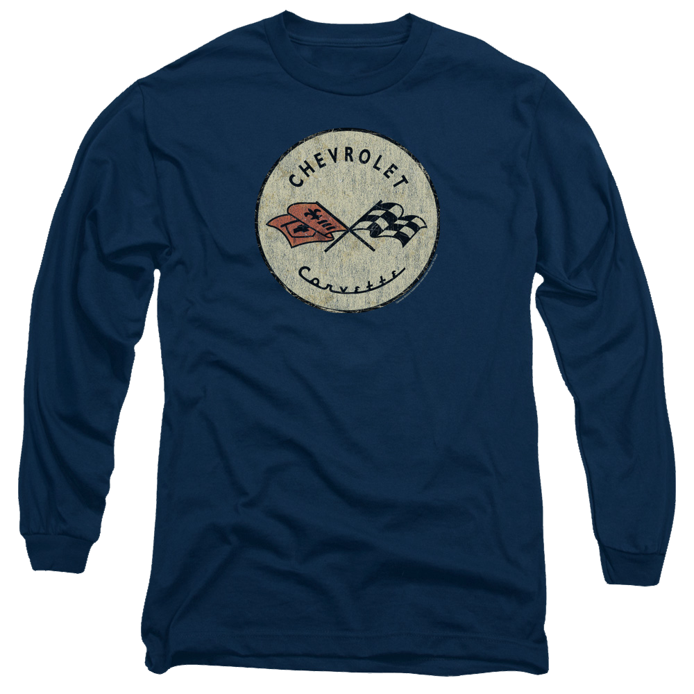 Chevrolet Old Vette - Men's Long Sleeve T-Shirt Men's Long Sleeve T-Shirt Chevrolet