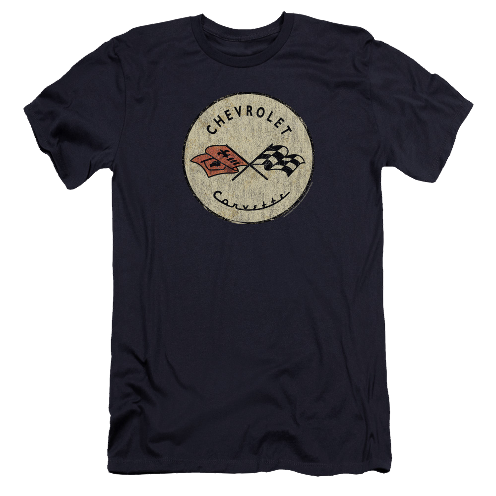 Chevrolet Old Vette - Men's Premium Slim Fit T-Shirt Men's Premium Slim Fit T-Shirt Chevrolet