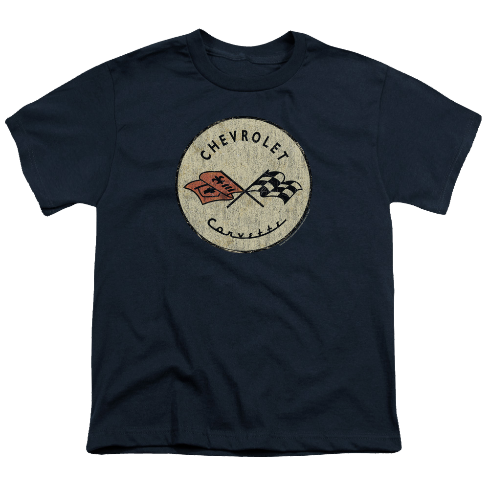 Chevrolet Old Vette - Youth T-Shirt (Ages 8-12) Youth T-Shirt (Ages 8-12) Chevrolet