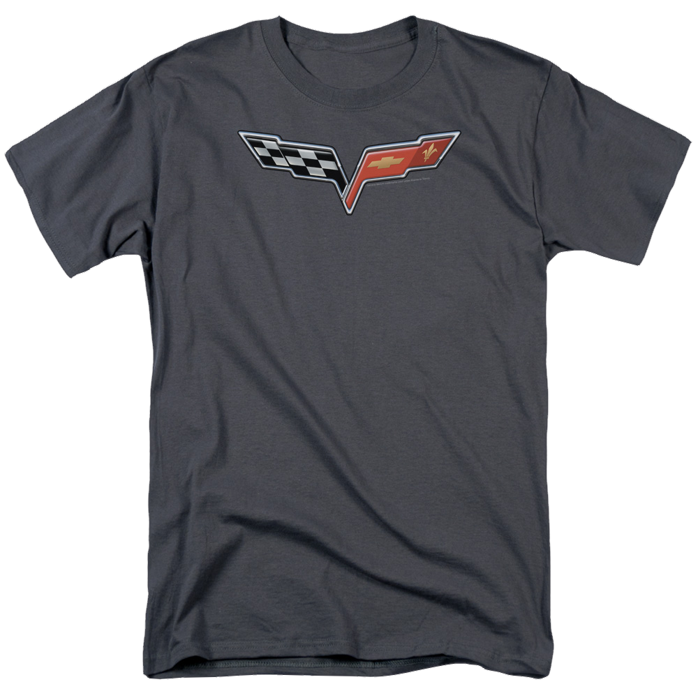 Chevrolet The Vette Medallion - Men's Regular Fit T-Shirt Men's Regular Fit T-Shirt Chevrolet